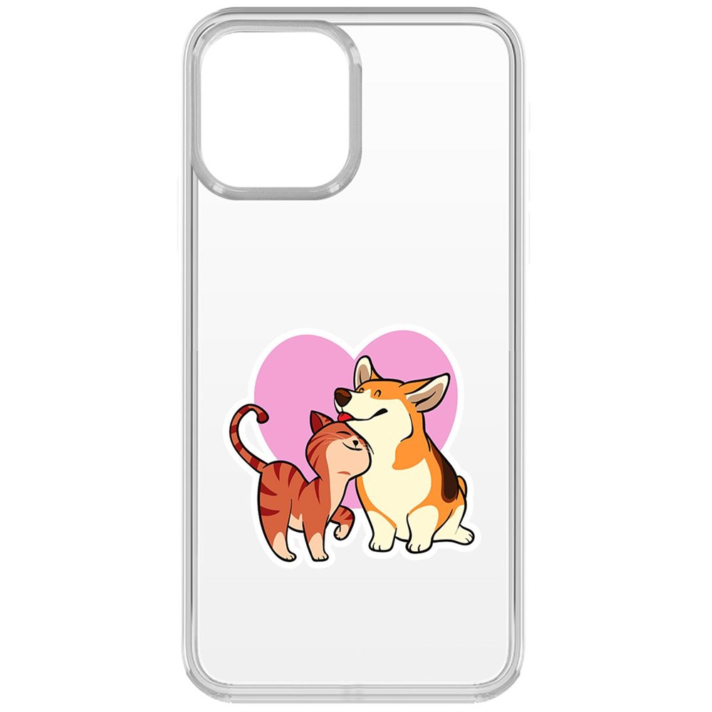 Чехол-накладка Krutoff Clear Case Любовь противоположностей для iPhone 13, Прозрачный
Чехол-накладка Krutoff Clear Case Любовь противоположностей для iPhone 13, Прозрачный