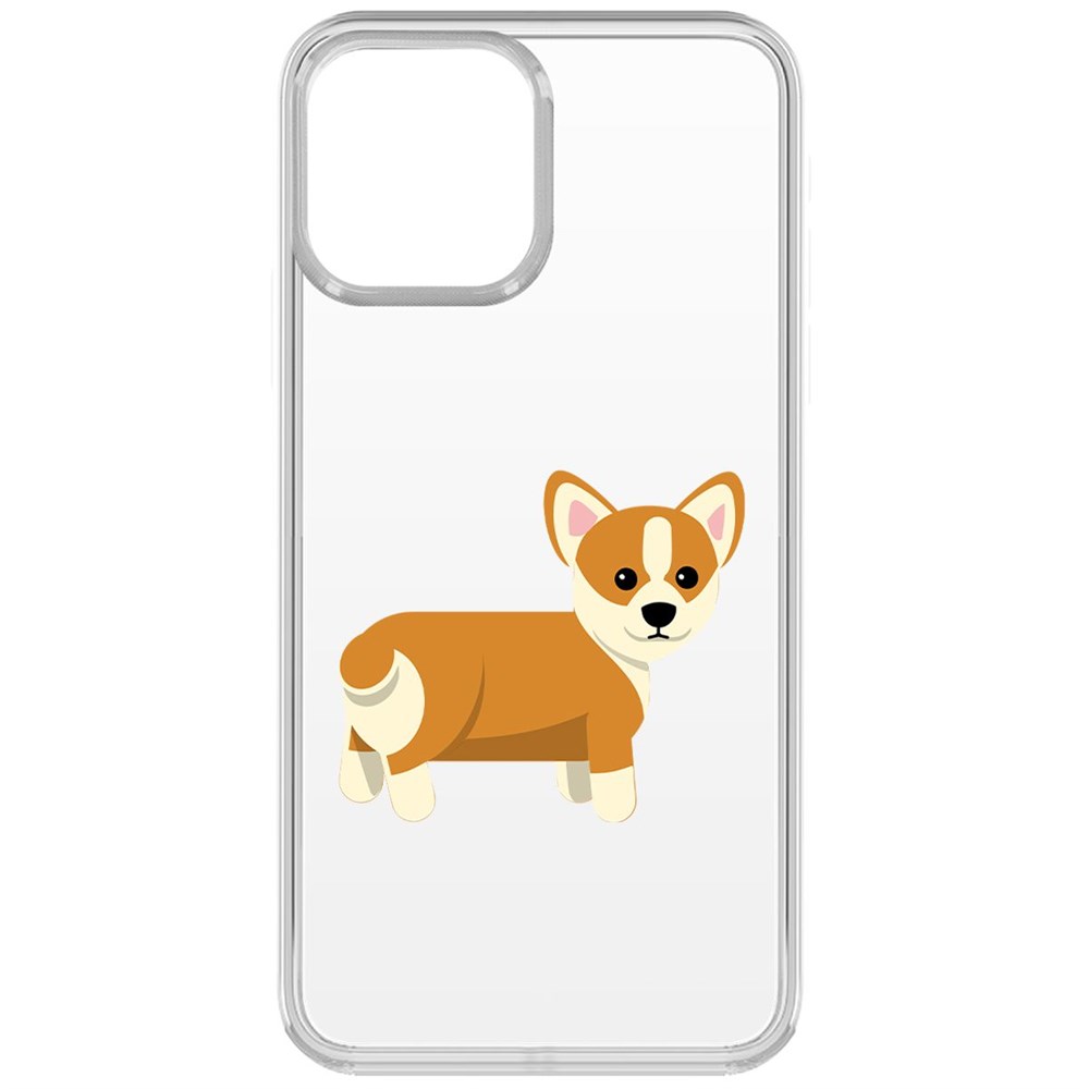 Чехол-накладка Krutoff Clear Case Рисованный корги вид 1 для iPhone 13 Pro, Прозрачный
Чехол-накладка Krutoff Clear Case Рисованный корги вид 1 для iPhone 13 Pro, Прозрачный
