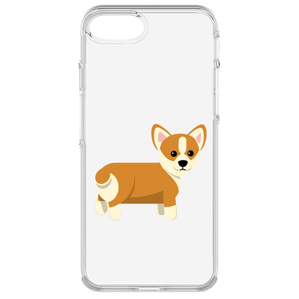 Чехол-накладка Krutoff Clear Case Рисованный корги вид 1 для iPhone 7/8/SE, Прозрачный
Чехол-накладка Krutoff Clear Case Рисованный корги вид 1 для iPhone 7/8/SE, Прозрачный