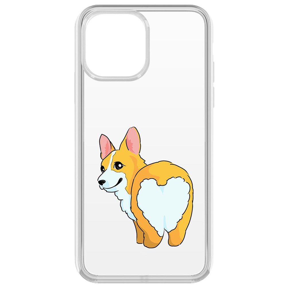 Чехол-накладка Krutoff Clear Case Рисованный корги вид 2 для iPhone 13 Pro Max, Прозрачный
Чехол-накладка Krutoff Clear Case Рисованный корги вид 2 для iPhone 13 Pro Max, Прозрачный
