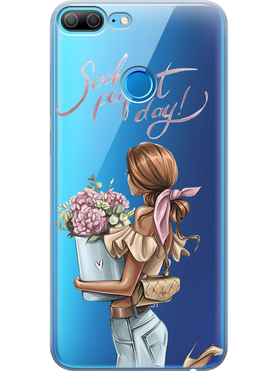 Силиконовый чехол на Honor 9 Lite с принтом "Какой прекрасный день" прозрачный, Прозрачный;голубой;розовый, 717568475
Силиконовый чехол на Honor 9 Lite с принтом "Какой прекрасный день" прозрачный, Прозрачный;голубой;розовый, 717568475