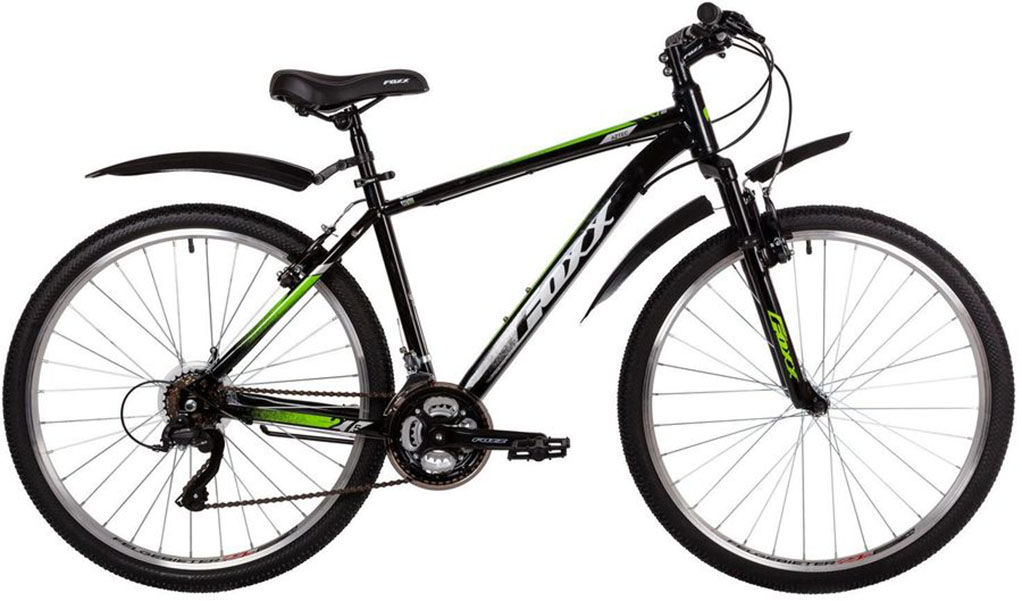 Велосипед FOXX Aztec (2021), горный (взрослый), рама 16", колеса 27.5", черный, 17.5кг [27
Велосипед FOXX Aztec (2021), горный (взрослый), рама 16", колеса 27.5", черный, 17.5кг [27