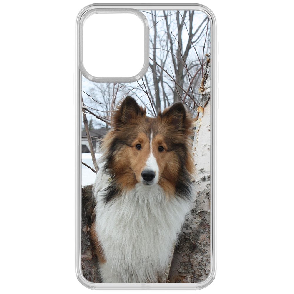 Чехол-накладка Krutoff Clear Case Шелти для iPhone 13 Pro, Прозрачный
Чехол-накладка Krutoff Clear Case Шелти для iPhone 13 Pro, Прозрачный