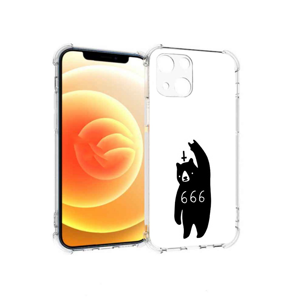 Чехол MyPads Tocco для Apple iPhone 13 медведь 666 (PT163239.611.462), Прозрачный, Tocco
Чехол MyPads Tocco для Apple iPhone 13 медведь 666 (PT163239.611.462), Прозрачный, Tocco