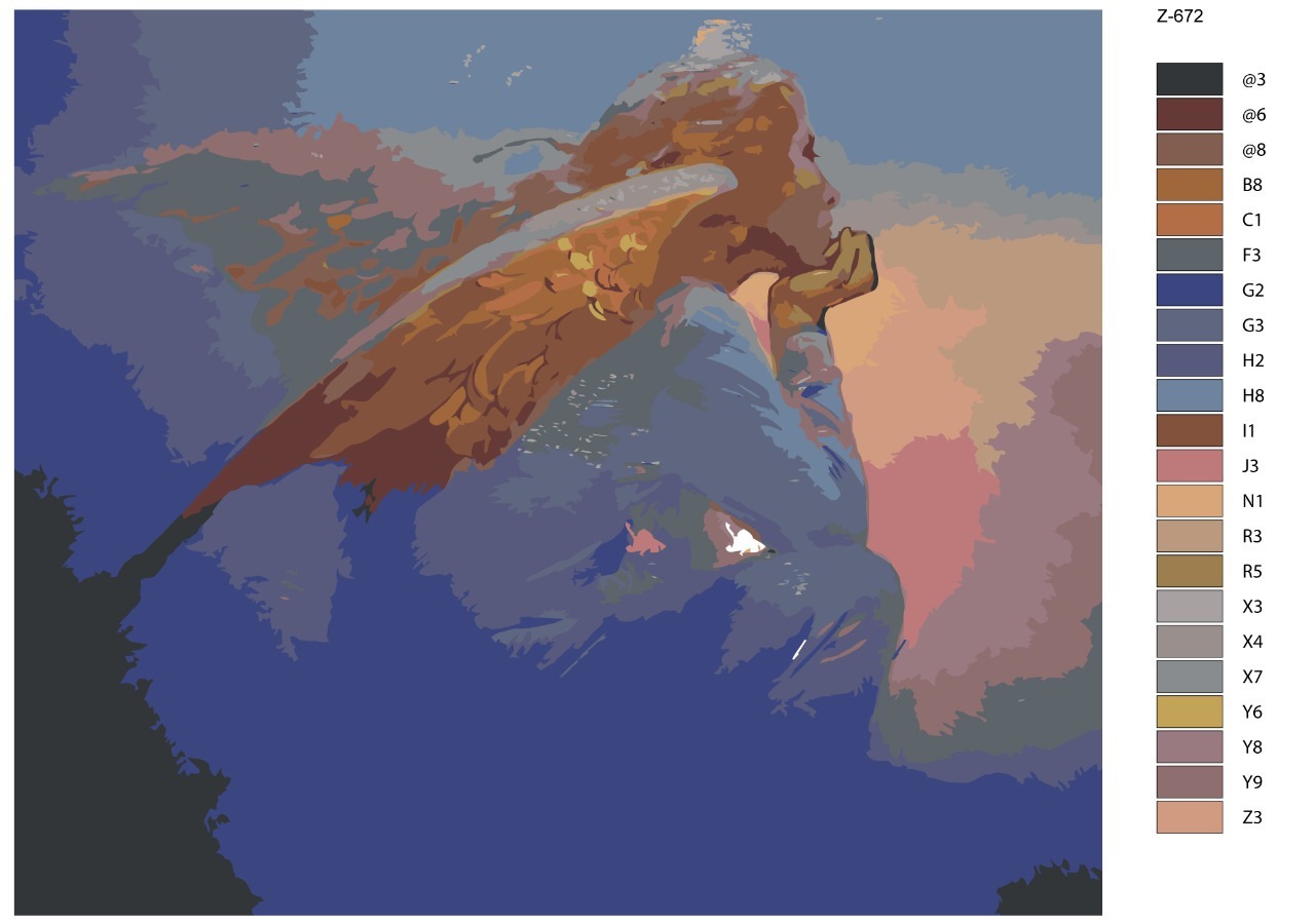 Картина по номерам BRUSHES-PAINTS Z-672, Репродукция Виктора Низовцева. Ангел в небе
Картина по номерам BRUSHES-PAINTS Z-672, Репродукция Виктора Низовцева. Ангел в небе