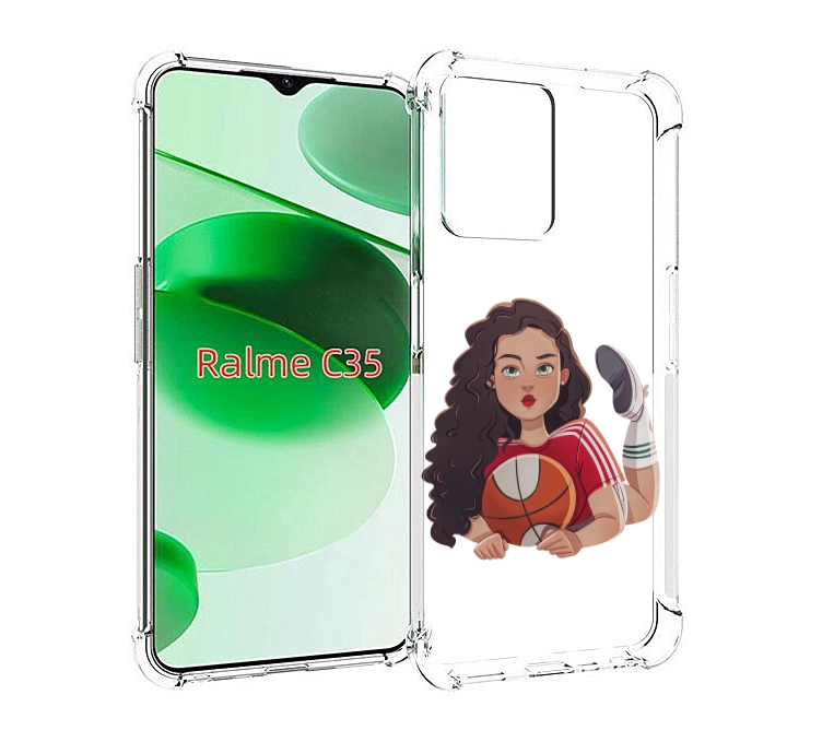 Чехол MyPads Баскетболитска-в-гольфах женский для Realme C35 / Narzo 50A Prime, Прозрачный, Tocco
Чехол MyPads Баскетболитска-в-гольфах женский для Realme C35 / Narzo 50A Prime, Прозрачный, Tocco