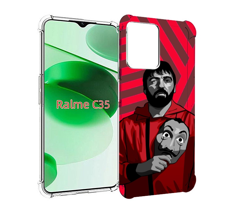 Чехол MyPads Богата-Бумажный-дом для Realme C35 / Narzo 50A Prime, Прозрачный, Tocco
Чехол MyPads Богата-Бумажный-дом для Realme C35 / Narzo 50A Prime, Прозрачный, Tocco