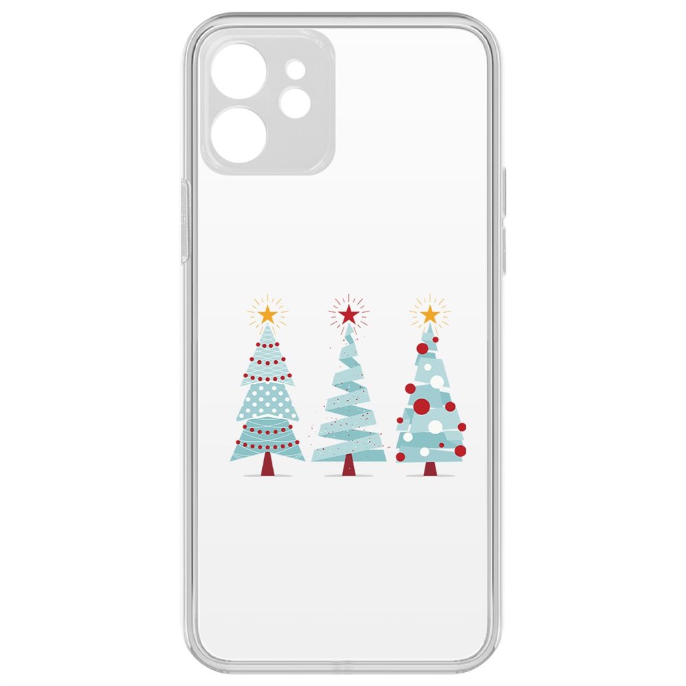 Чехол-накладка Krutoff Clear Case Новоёлка для iPhone 12 с защитой камеры, Прозрачный
Чехол-накладка Krutoff Clear Case Новоёлка для iPhone 12 с защитой камеры, Прозрачный