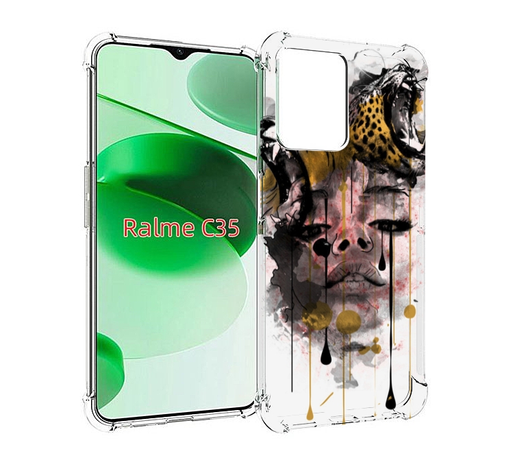 Чехол MyPads Девушка гепард женский для Realme C35 / Narzo 50A Prime, Прозрачный, Tocco
Чехол MyPads Девушка гепард женский для Realme C35 / Narzo 50A Prime, Прозрачный, Tocco