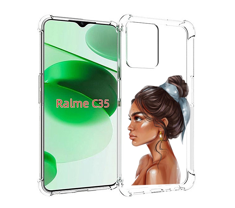 Чехол MyPads Девушка-с-повязкой женский для Realme C35 / Narzo 50A Prime, Прозрачный, Tocco
Чехол MyPads Девушка-с-повязкой женский для Realme C35 / Narzo 50A Prime, Прозрачный, Tocco