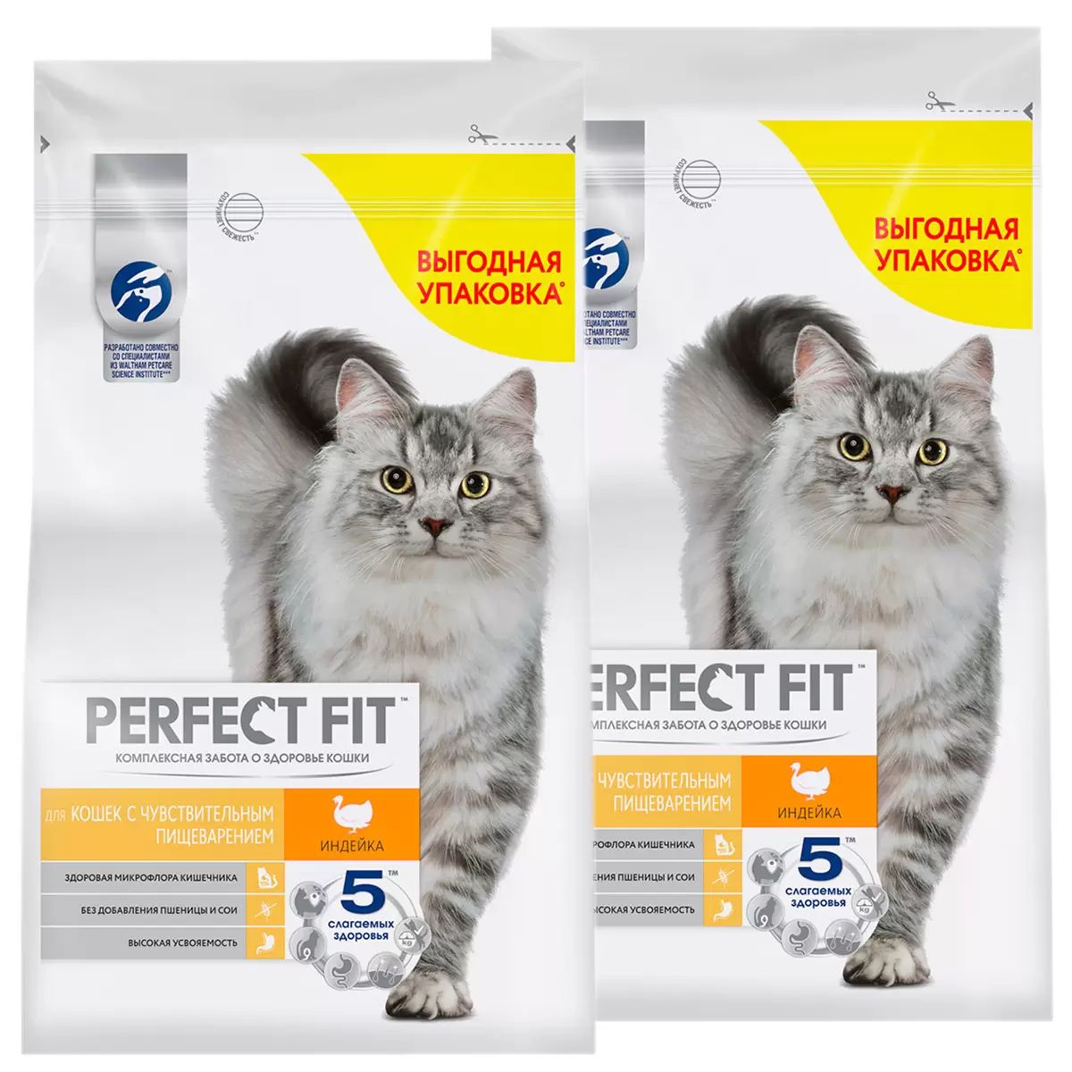Сухой корм для кошек Perfect Fit Sensitive при аллергии, с индейкой 2 шт по 1,2 кг
Сухой корм для кошек Perfect Fit Sensitive при аллергии, с индейкой 2 шт по 1,2 кг
