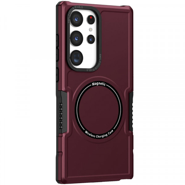 Противоударный чехол Magnetic Armor для Samsung Galaxy S24 Ultra, бордовый, Magnetic Armor
Противоударный чехол Magnetic Armor для Samsung Galaxy S24 Ultra, бордовый, Magnetic Armor