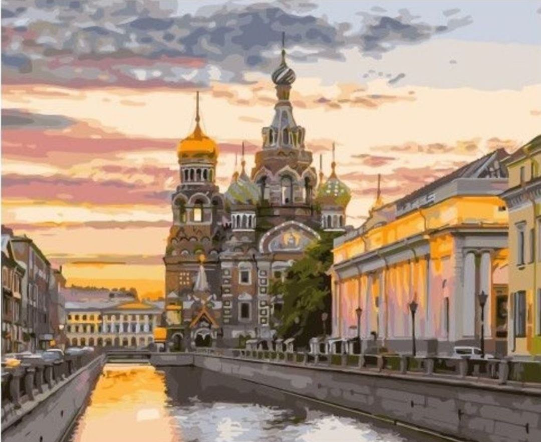 Картина по номерам Paintboy "Канал Грибоедова. Питер" холст на подрамнике 40х50 см, GS1821, Канал Грибоедова. Питер
Картина по номерам Paintboy "Канал Грибоедова. Питер" холст на подрамнике 40х50 см, GS1821, Канал Грибоедова. Питер