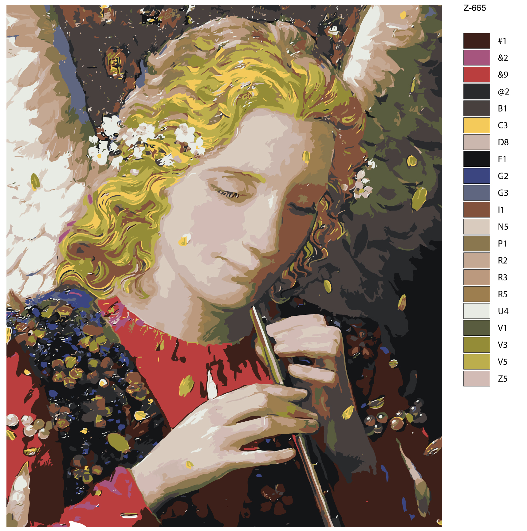 Картина по номерам BRUSHES-PAINTS Z-665, Репродукция Виктора Низовцева. Игра на флейте
Картина по номерам BRUSHES-PAINTS Z-665, Репродукция Виктора Низовцева. Игра на флейте