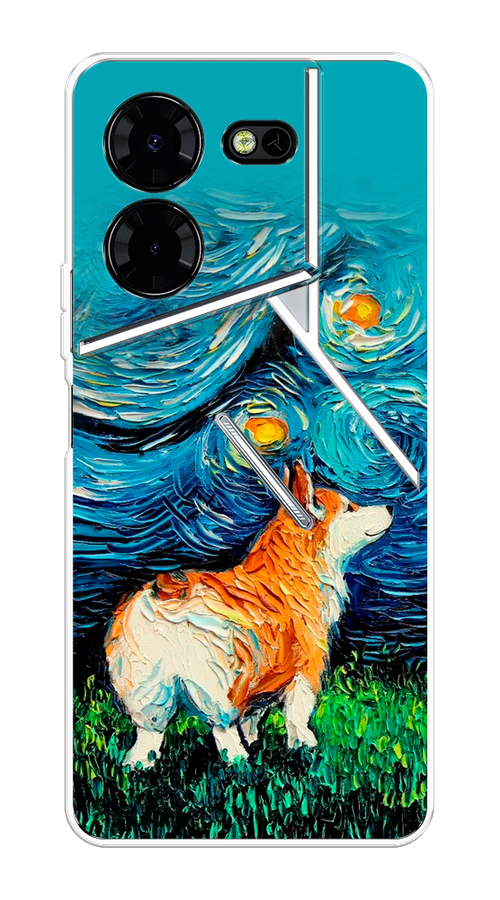Чехол на Tecno Pova 5 Pro 5G "Корги звёздная ночь", Коричневый;белый;зеленый, 304550-1
Чехол на Tecno Pova 5 Pro 5G "Корги звёздная ночь", Коричневый;белый;зеленый, 304550-1