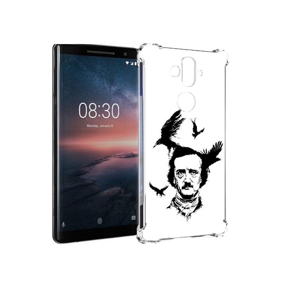 Чехол MyPads Tocco для Nokia 8 Sirocco Эдгар Аллан черно белый (PT101581.91.204), Прозрачный, Tocco
Чехол MyPads Tocco для Nokia 8 Sirocco Эдгар Аллан черно белый (PT101581.91.204), Прозрачный, Tocco