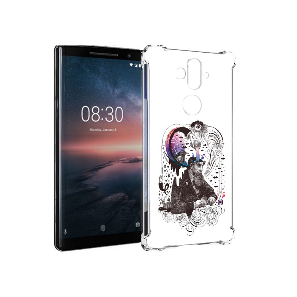 Чехол MyPads Tocco для Nokia 8 Sirocco абстракция думающий мужчина (PT101581.91.210), Прозрачный, Tocco
Чехол MyPads Tocco для Nokia 8 Sirocco абстракция думающий мужчина (PT101581.91.210), Прозрачный, Tocco