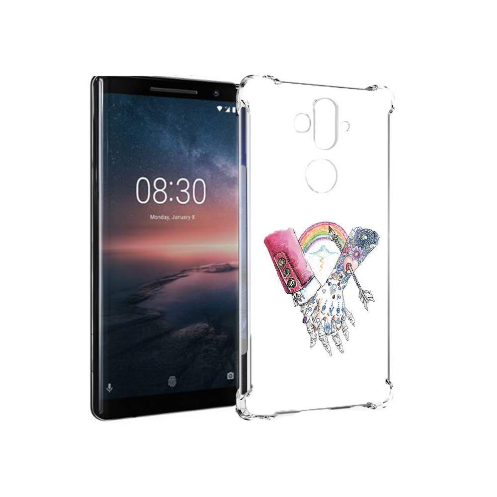 Чехол MyPads Tocco для Nokia 8 Sirocco абстракция руки в татуировках (PT101581.91.212), Прозрачный, Tocco
Чехол MyPads Tocco для Nokia 8 Sirocco абстракция руки в татуировках (PT101581.91.212), Прозрачный, Tocco