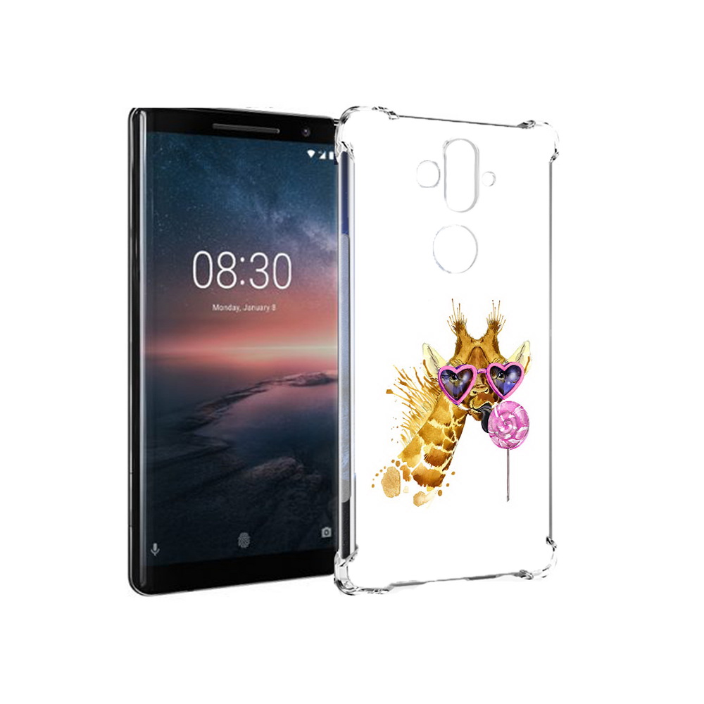 Чехол MyPads Tocco для Nokia 8 Sirocco акварельный жираф (PT101581.91.217), Прозрачный, Tocco
Чехол MyPads Tocco для Nokia 8 Sirocco акварельный жираф (PT101581.91.217), Прозрачный, Tocco