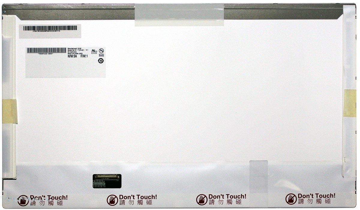 Матрица OEM для ноутбука B173RW01 v.1 H/W:0A F/W:1 (1001340V), совместимая с p/n: B173RW01 v.1 H/W:0A F/W:1
Матрица OEM для ноутбука B173RW01 v.1 H/W:0A F/W:1 (1001340V), совместимая с p/n: B173RW01 v.1 H/W:0A F/W:1
