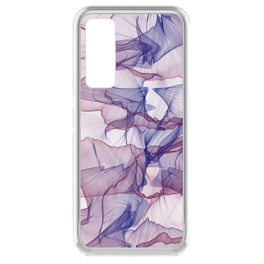 фото Чехол-накладка krutoff clear case абстракт 15 для huawei p smart 2021