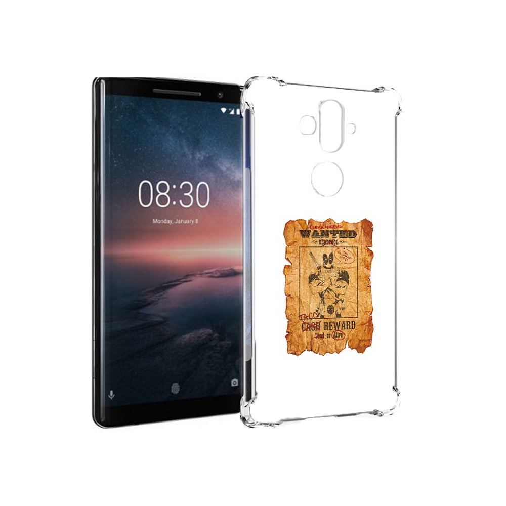 Чехол MyPads Tocco для Nokia 8 Sirocco дедпул (PT101581.91.317), Прозрачный, Tocco
Чехол MyPads Tocco для Nokia 8 Sirocco дедпул (PT101581.91.317), Прозрачный, Tocco