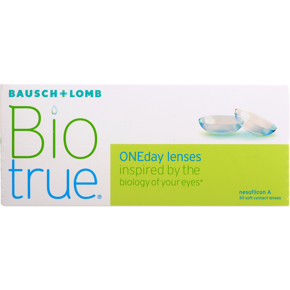 фото Контактные линзы bausch & lomb biotrue oneday 8,6 -3,00 30 шт.