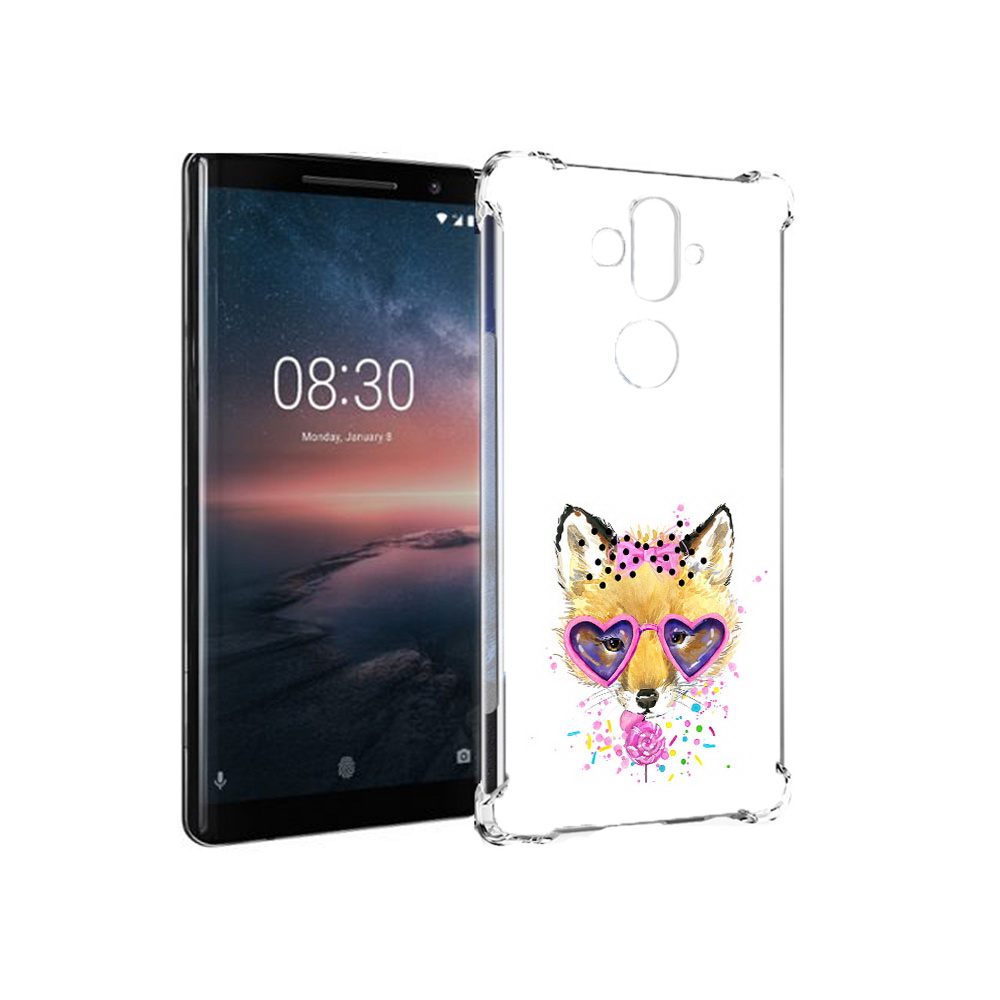 Чехол MyPads Tocco для Nokia 8 Sirocco лисенок с бантиком (PT101581.91.441), Прозрачный, Tocco
Чехол MyPads Tocco для Nokia 8 Sirocco лисенок с бантиком (PT101581.91.441), Прозрачный, Tocco