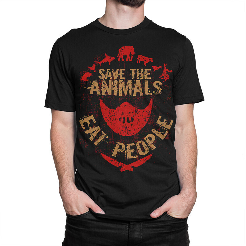 Футболка мужская Dream Shirts Ешь людей, спаси животных 1000125222 черная M, "Ешь людей, спаси животных" 1000125222
Футболка мужская Dream Shirts Ешь людей, спаси животных 1000125222 черная M, "Ешь людей, спаси животных" 1000125222