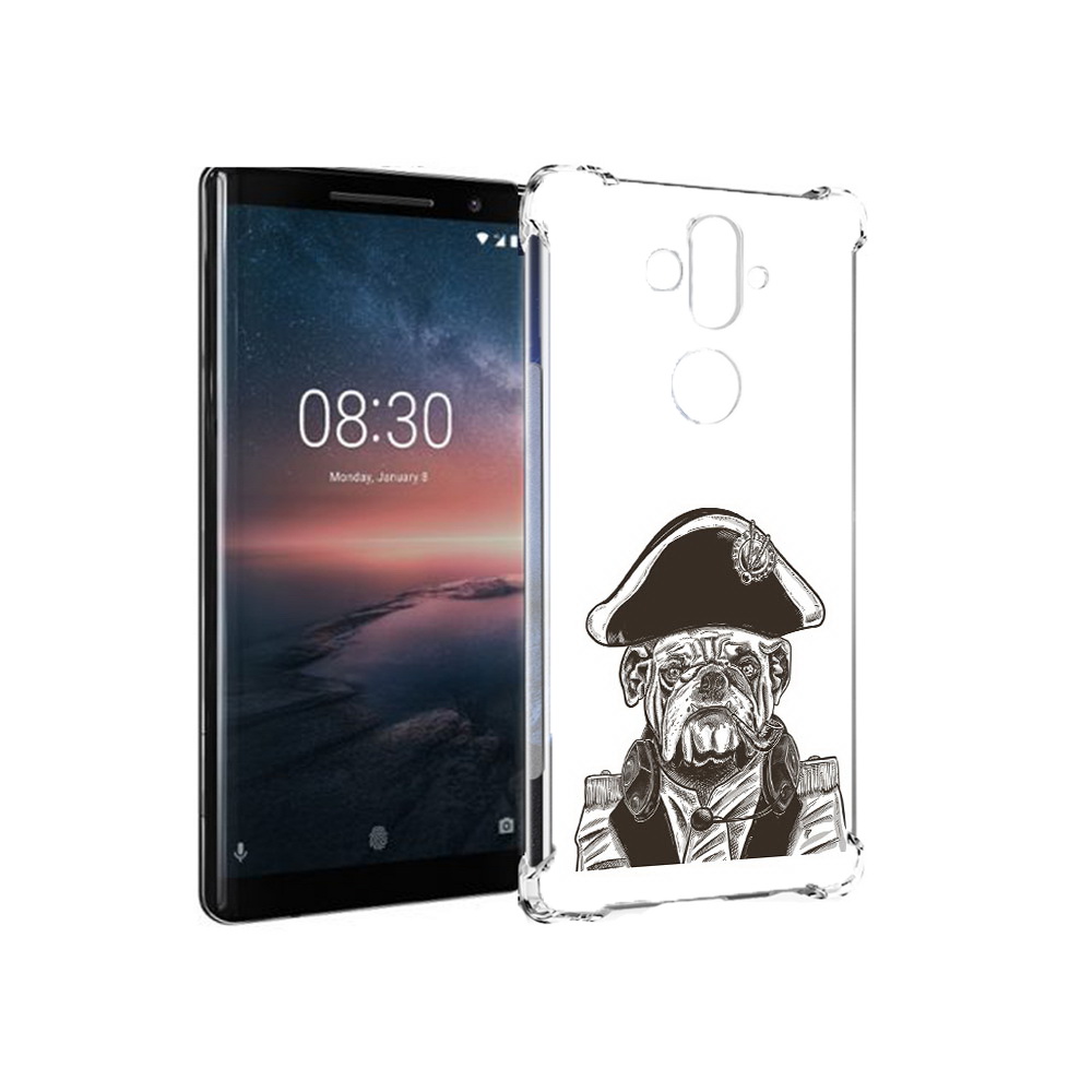 Чехол MyPads Tocco для Nokia 8 Sirocco мопс генерал (PT101581.91.483), Прозрачный, Tocco
Чехол MyPads Tocco для Nokia 8 Sirocco мопс генерал (PT101581.91.483), Прозрачный, Tocco