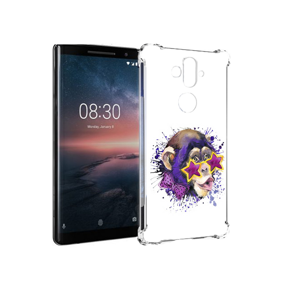 Чехол MyPads Tocco для Nokia 8 Sirocco обезьяна в очках (PT101581.91.524), Прозрачный, Tocco
Чехол MyPads Tocco для Nokia 8 Sirocco обезьяна в очках (PT101581.91.524), Прозрачный, Tocco