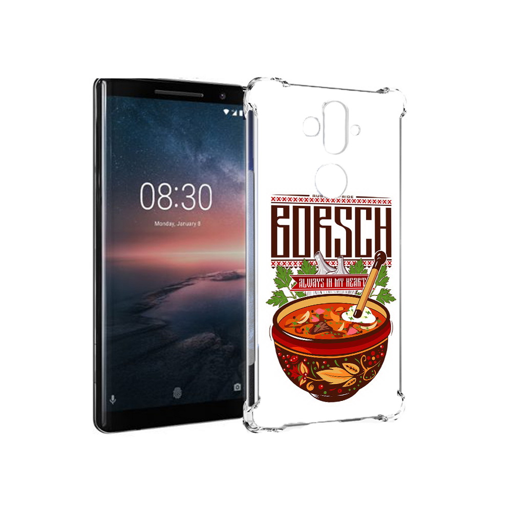Чехол MyPads Tocco для Nokia 8 Sirocco русский борщ (PT101581.91.589), Прозрачный, Tocco
Чехол MyPads Tocco для Nokia 8 Sirocco русский борщ (PT101581.91.589), Прозрачный, Tocco