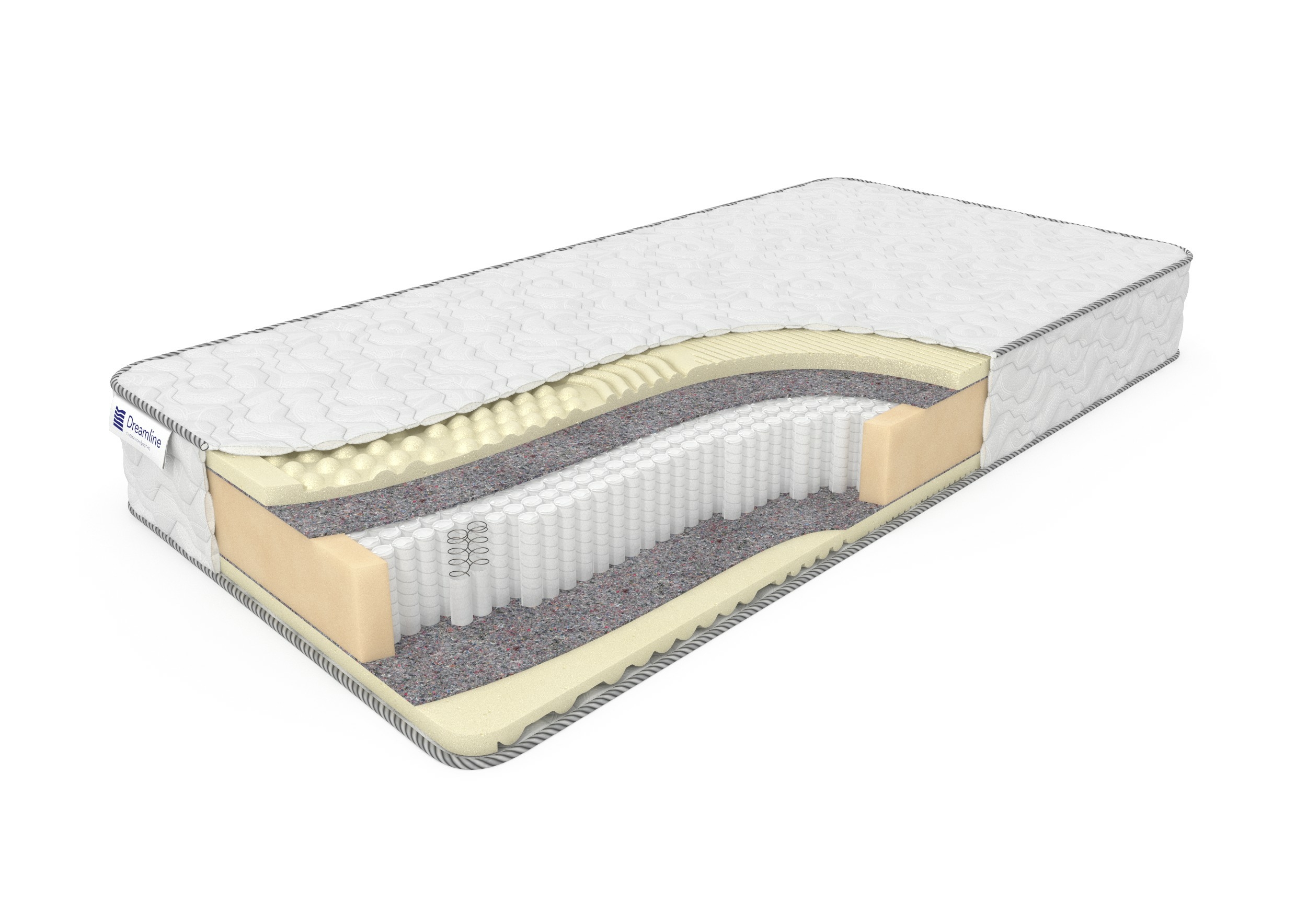 Матрас Dreamline Natural Komfort Massage S2000 135х186, Белый, Natural Komfort Massage S2000 
Матрас Dreamline Natural Komfort Massage S2000 135х186, Белый, Natural Komfort Massage S2000