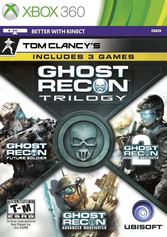 Игра Tom Clancy's Ghost Recon: Trilogy (Xbox 360, полностью на иностранном языке), Tom Clancy's Ghost Recon: Trilogy
Игра Tom Clancy's Ghost Recon: Trilogy (Xbox 360, полностью на иностранном языке), Tom Clancy's Ghost Recon: Trilogy