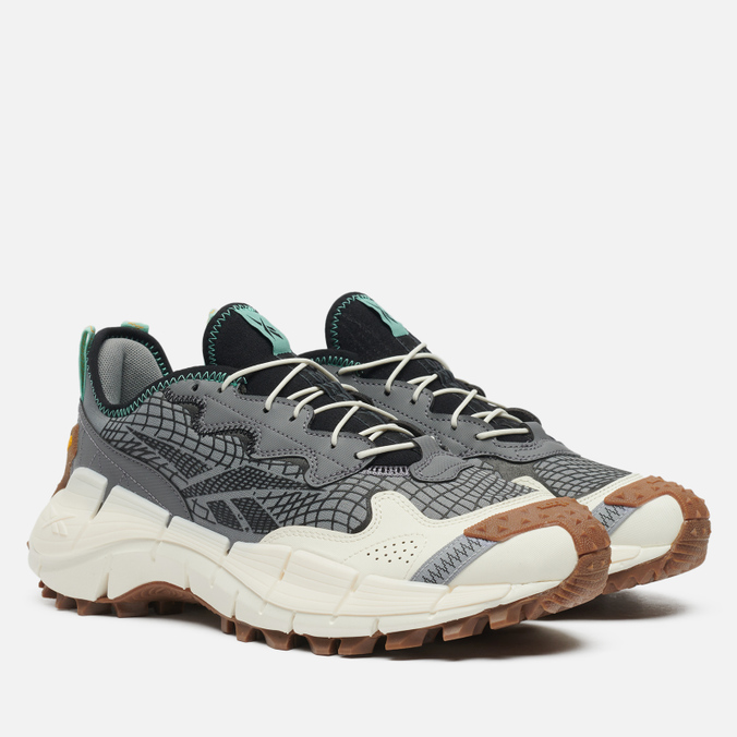 фото Кроссовки женские reebok zig kinetica ii edge серые 45.5 eu