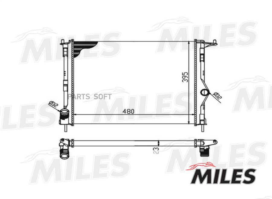 MILES Радиатор охлаждения RENAULT DUSTER/LOGAN/SANDERO/ LADA LARGUS 1.2-1.6/1.5D -A/C 09-
MILES Радиатор охлаждения RENAULT DUSTER/LOGAN/SANDERO/ LADA LARGUS 1.2-1.6/1.5D -A/C 09-