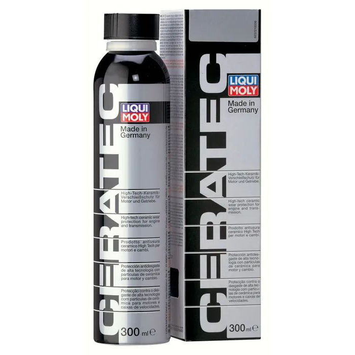 Присадка антифрикционная LIQUI MOLY Cera Tec, в моторное и трансмиссионное масло, 0,3 л
Присадка антифрикционная LIQUI MOLY Cera Tec, в моторное и трансмиссионное масло, 0,3 л