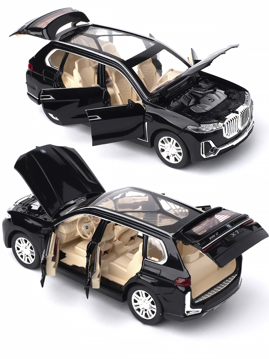 Машинка CHE ZHI BMW X7 коллекционная инерционная игрушка 1:24, CZ115Blk, Черный, BMW X7
Машинка CHE ZHI BMW X7 коллекционная инерционная игрушка 1:24, CZ115Blk, Черный, BMW X7
