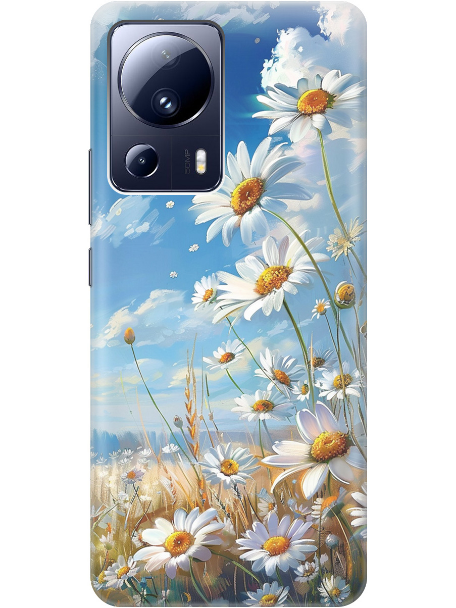 Силиконовый чехол на Xiaomi 13 Lite с рисунком "Ромашки на поле", Белый;синий, 20000460
Силиконовый чехол на Xiaomi 13 Lite с рисунком "Ромашки на поле", Белый;синий, 20000460