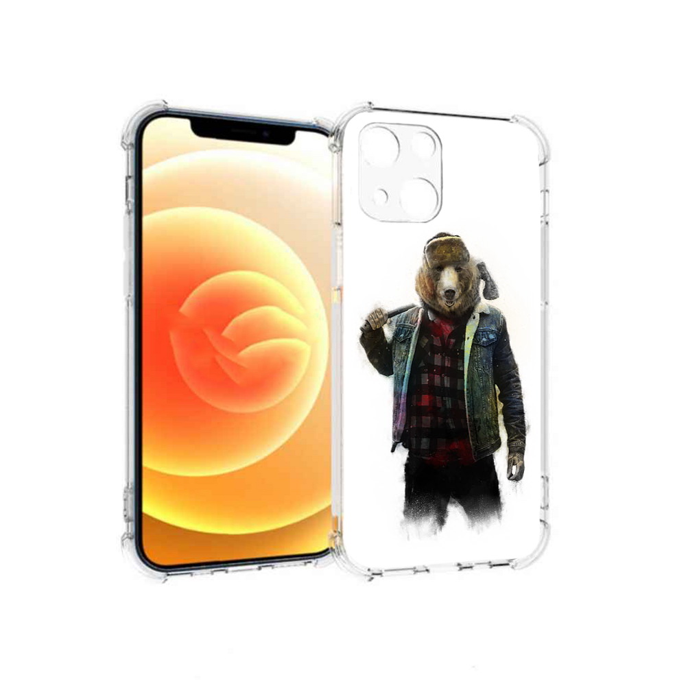 Чехол MyPads Tocco для Apple iPhone 13 медведь с топором (PT163239.611.469), Прозрачный, Tocco
Чехол MyPads Tocco для Apple iPhone 13 медведь с топором (PT163239.611.469), Прозрачный, Tocco