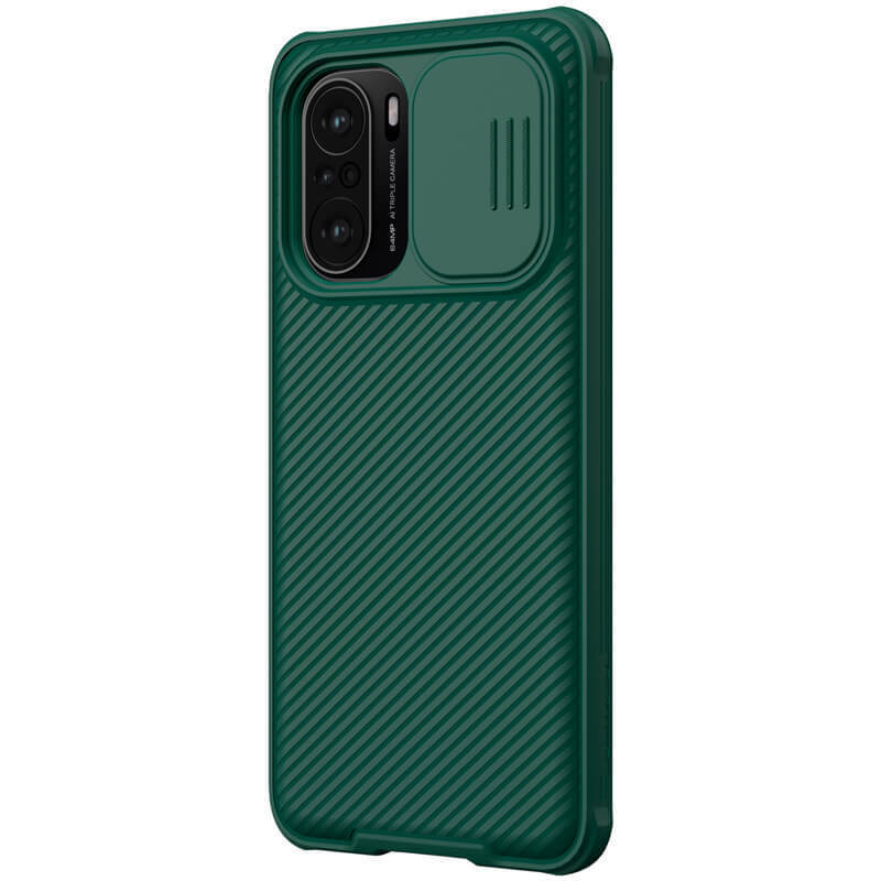 Накладка Nillkin CamShield Pro Case с защитой камеры для Xiaomi Poco F3 (зеленый)
Накладка Nillkin CamShield Pro Case с защитой камеры для Xiaomi Poco F3 (зеленый)