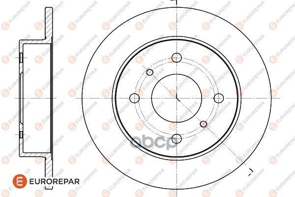 Диск Тормозной Нисан/Ниссан/Nissan Almera (N16) 00-/Primera (P10/P11) 90-02 Задний EUROREP
Диск Тормозной Нисан/Ниссан/Nissan Almera (N16) 00-/Primera (P10/P11) 90-02 Задний EUROREP