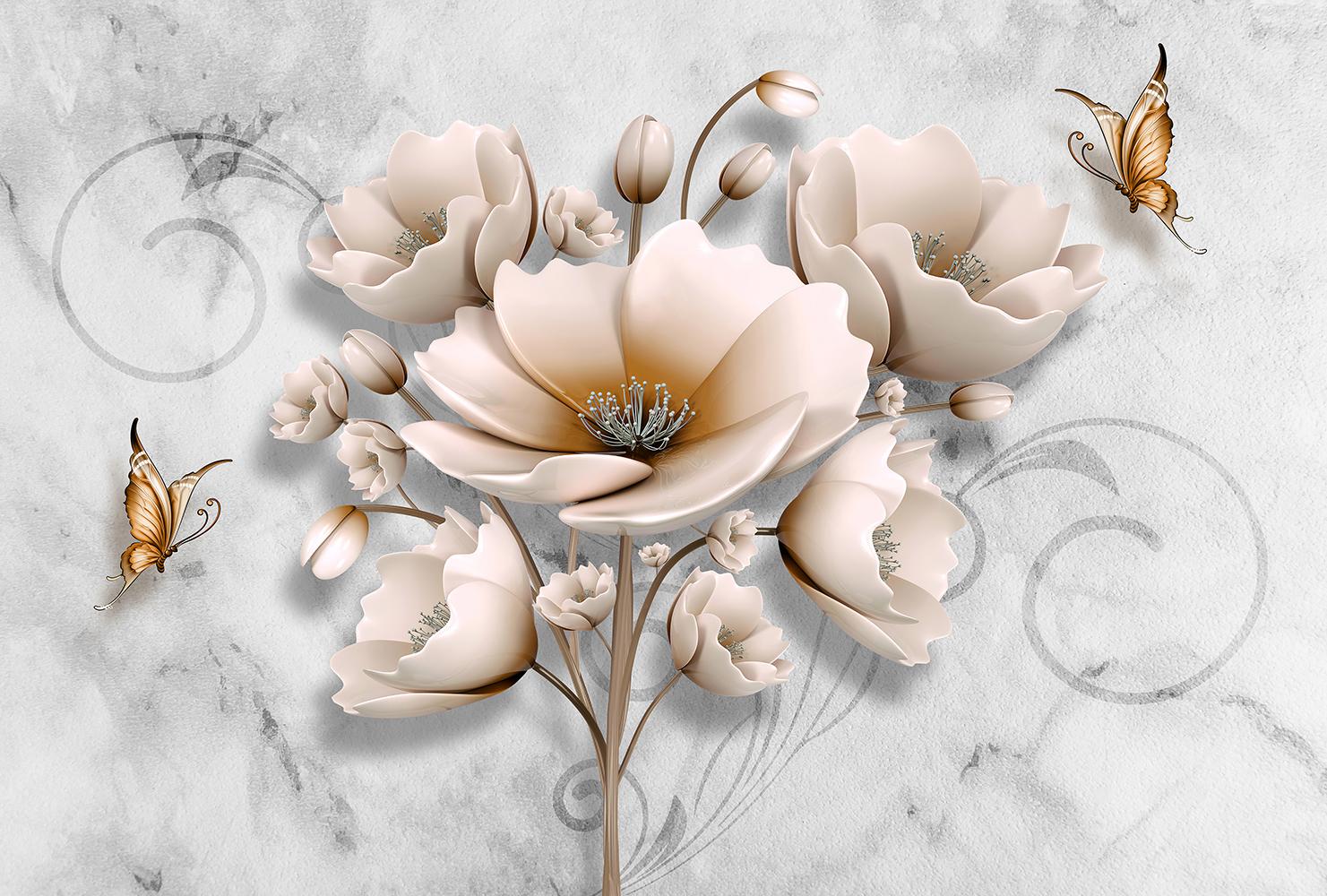 Фотообои Divino Decor Z-314 Бежевые цветы на бетонной стене 400х270 DIVINO, Разноцветный
Фотообои Divino Decor Z-314 Бежевые цветы на бетонной стене 400х270 DIVINO, Разноцветный