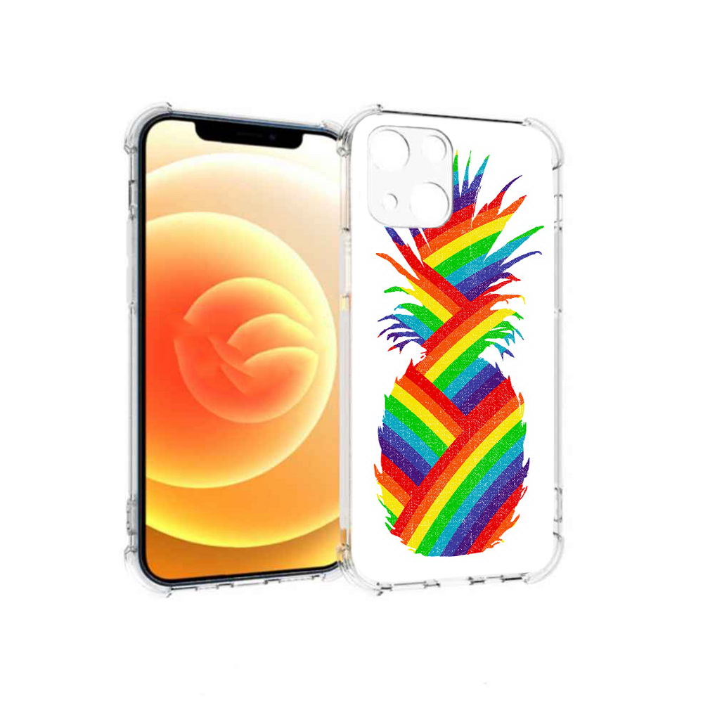 Чехол MyPads Tocco для Apple iPhone 13 радужный ананас (PT163239.611.566), Прозрачный, Tocco
Чехол MyPads Tocco для Apple iPhone 13 радужный ананас (PT163239.611.566), Прозрачный, Tocco