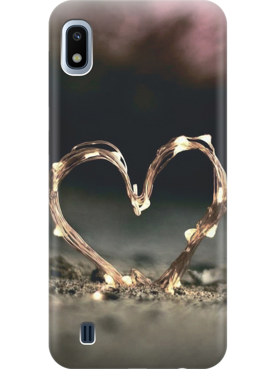 Силиконовый чехол на Samsung Galaxy A10 с принтом "Светящееся сердце", Прозрачный;желтый;черный, 720804291
Силиконовый чехол на Samsung Galaxy A10 с принтом "Светящееся сердце", Прозрачный;желтый;черный, 720804291