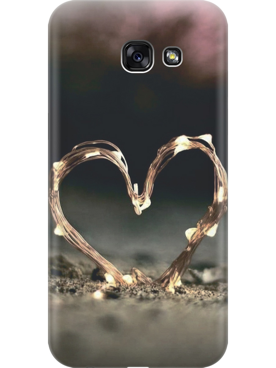 Силиконовый чехол на Samsung Galaxy A5 (2017) с принтом "Светящееся сердце", Прозрачный;желтый;черный, 713352191
Силиконовый чехол на Samsung Galaxy A5 (2017) с принтом "Светящееся сердце", Прозрачный;желтый;черный, 713352191
