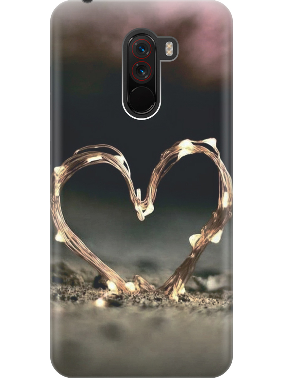 Силиконовый чехол на Xiaomi Pocophone F1 с принтом "Светящееся сердце", Прозрачный;желтый;черный, 719373391
Силиконовый чехол на Xiaomi Pocophone F1 с принтом "Светящееся сердце", Прозрачный;желтый;черный, 719373391
