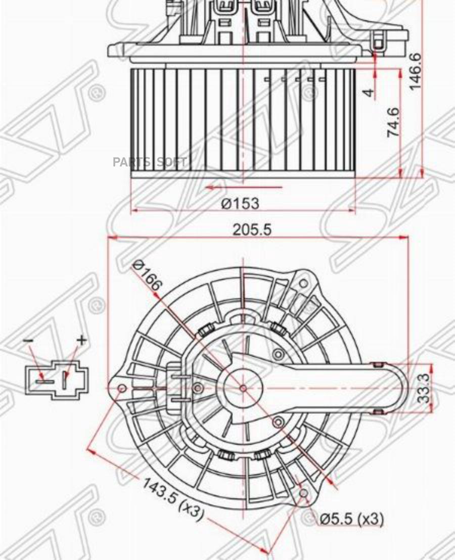 SAT ST-97113-2Y000 Мотор отопилеля салона HYUNDAI IX35/TUCSON 10-/KIA SPORTAGE 10- 1шт
SAT ST-97113-2Y000 Мотор отопилеля салона HYUNDAI IX35/TUCSON 10-/KIA SPORTAGE 10- 1шт