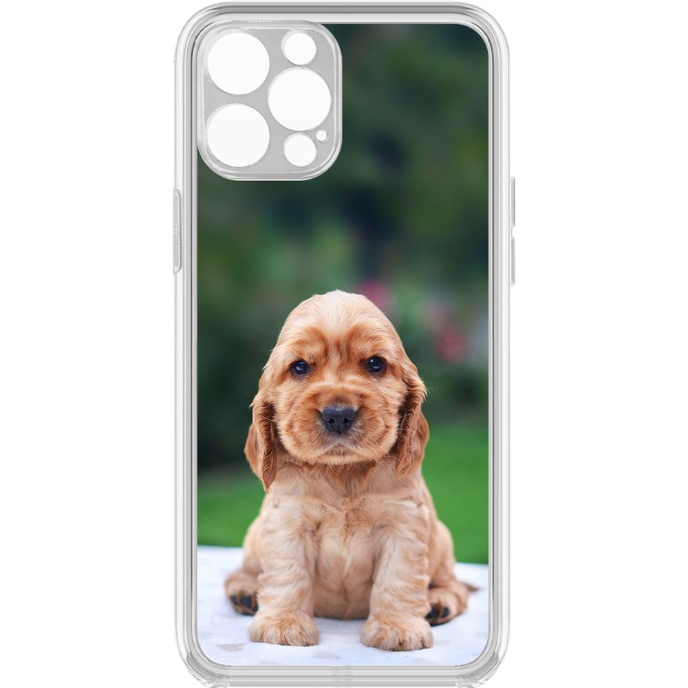 Чехол-накладка Krutoff Clear Case Щенок кокер-спаниеля для iPhone 12 Pro с защитой камеры, Прозрачный
Чехол-накладка Krutoff Clear Case Щенок кокер-спаниеля для iPhone 12 Pro с защитой камеры, Прозрачный