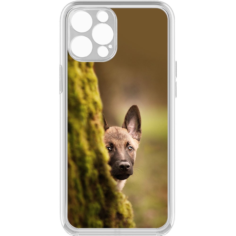 Чехол-накладка Krutoff Clear Case Щенок овчарки для iPhone 12 Pro с защитой камеры, Прозрачный
Чехол-накладка Krutoff Clear Case Щенок овчарки для iPhone 12 Pro с защитой камеры, Прозрачный